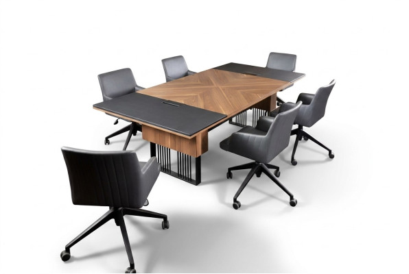 Large meeting table conference table luxury office furniture equipment new