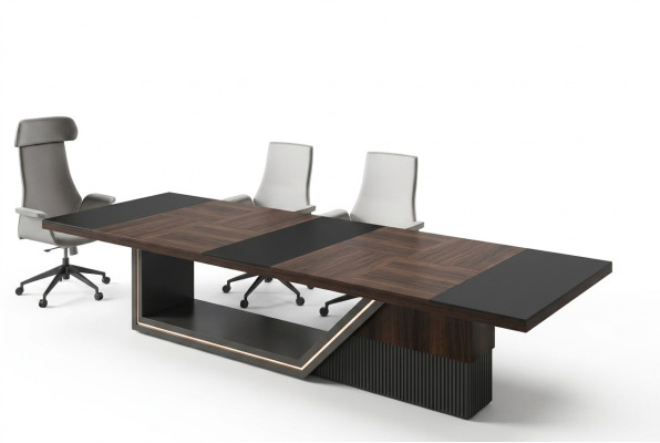 Large conference table, seminar table, meeting table, office furniture, modern