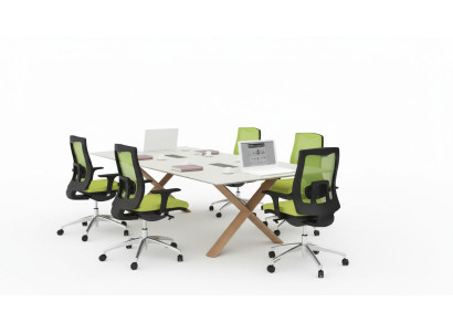 Large work desk office furniture conference tables furnishing wooden furniture modern