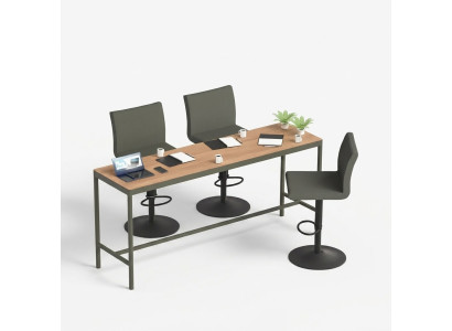 Large desk standing desk computer desk office furniture writing desk