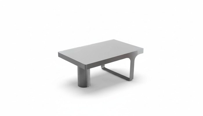 Luxury coffee table office designer furniture table side tables wood gray