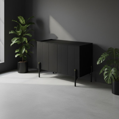 Dresser Sideboard Office Dresser Design Furniture Cabinet Lowboard Office Black