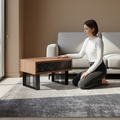 Stainless steel coffee tables office furniture writing furniture modern office workstation