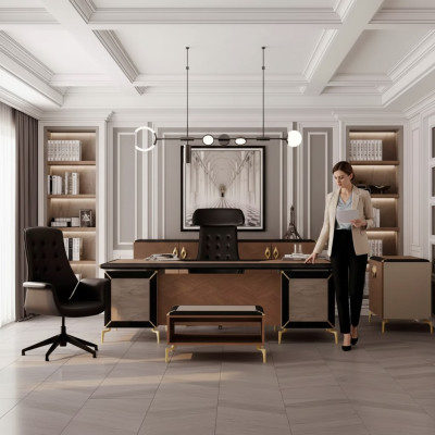 Modern office furniture sideboards desk corner desk chest of drawers