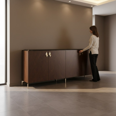 Sideboard Modern Cabinet Sideboard Office Furniture Wood Metal Furniture Luxury