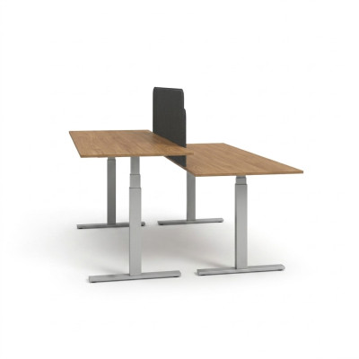 Modern mobile office desks new white wooden furniture