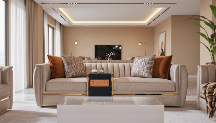 Living room coffee tables design table wood beige style modern luxury tables