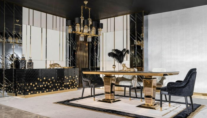 Dining table with 6 chairs, sideboard, dining tables, table, tables, chair set, group of 6-piece