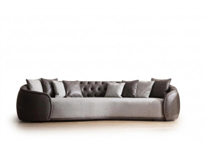 Luxury Bank Sofa Couch Living Room Office Furniture Textile Sofas 3-Seater