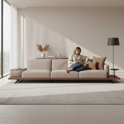 Luxury three-seater sofa 4-seat furniture sofas fabric couch fabric couches XXL