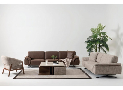 Sofa set 3+3+1 seater couch living area set design modern