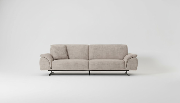 Living room sofa 3 seats design luxury upholstered couch modern sofas 250cm