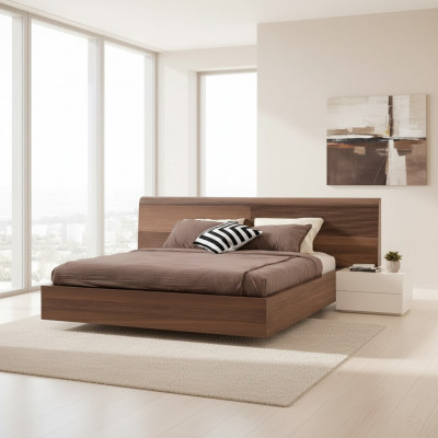 Modern bedroom nightstand console side tables beige wood
