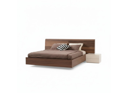 Modern bedroom nightstand console side tables beige wood