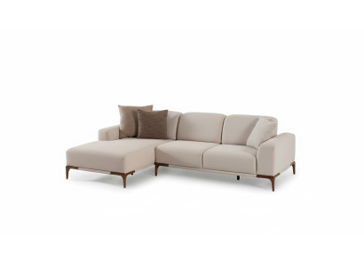 Living room corner sofa L-shape couch upholstery luxury style couches design
