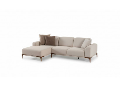 Living room corner sofa L-shape couch upholstery luxury style couches design