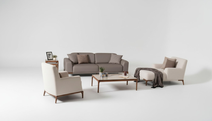 Luxury Design Sofa Set Couch Coffee Table Side Table 5-piece Set