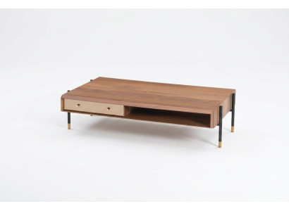 Coffee table living room wood luxury design wooden tables new brown coffee table