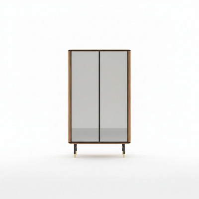 Display case glass bar cabinet house cabinets wall shelf wood living room
