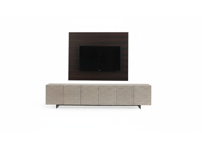 TV wall panel cladding wood luxury RTV living room wall TV furniture