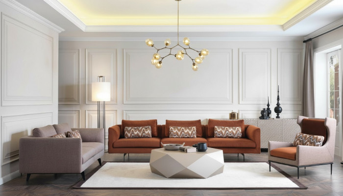 Italian style furniture furnishings sofa set 431 seating suites furniture