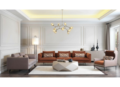 Italian style furniture furnishings sofa set 431 seating suites furniture