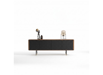Living room sideboard brown luxury style modern wood sideboard loft 228cm