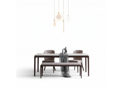 Dining Table Set 4x Chairs Dining Set Dining Group Chair Set Table 5-piece.
