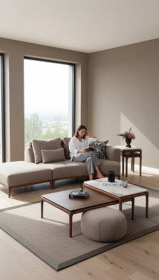 Living room 2x coffee table table luxury design furniture brown tables 2-piece set.