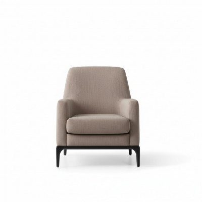 Living room armchair design couch luxury upholstery modern brown wood textile