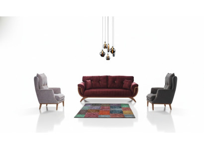 Living room sofa set 3 3 1 1 seater couch upholstery set textile design