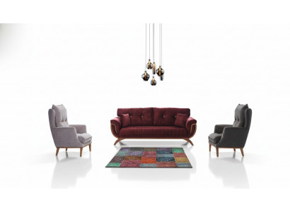 Living room sofa set 3 3 1 1 seater couch upholstery set textile design