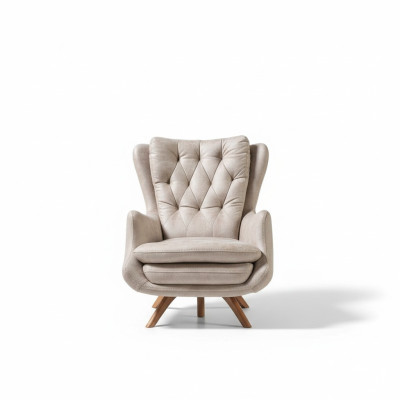 Living room armchair design couch textile luxury upholstery seat new modern