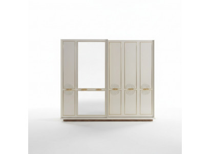 Bedroom wardrobe luxury wood modern design furniture white new