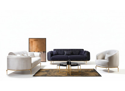 Sofa set 3+3+1 seater set sofa armchair luxury sofas new fabric