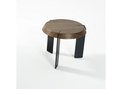 Round side tables luxury design brown table coffee living room new