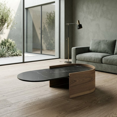 Coffee table tables designer side table luxury wood living room table
