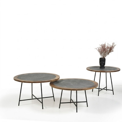 Coffee tables design tables living room table 3-piece. Side table luxury table