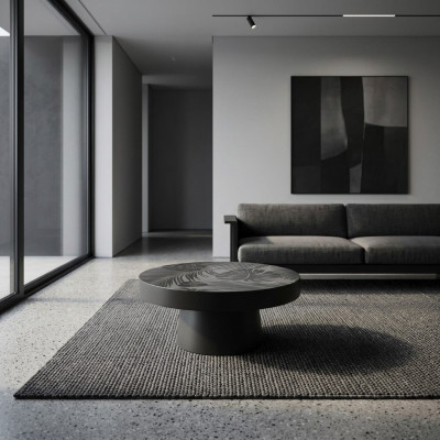 Table Coffee Table Round Coffee Table Side Table Coffee Table Black