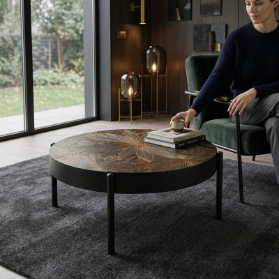 Luxury Table Coffee Table Wood Furniture Modern Interior Side Table New