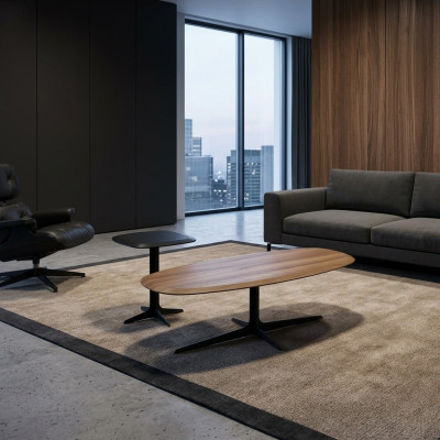 Side table luxury furniture coffee table living room coffee side 2-piece set