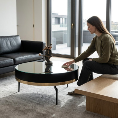 Luxury coffee table design table side tables living room
