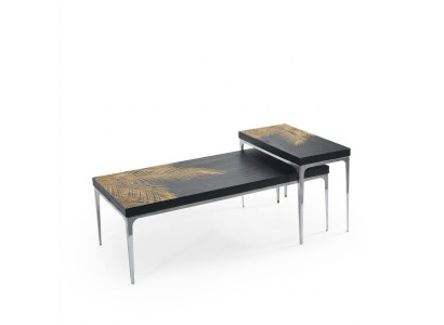 Coffee tables living room luxury black tables classic furniture
