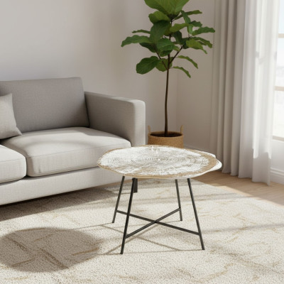 Design coffee table side table living room table coffee table round