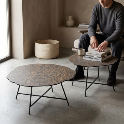 Coffee tables Side tables Design living room tables 2 pcs