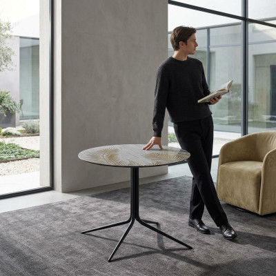 Designer round coffee table living room table coffee table side table