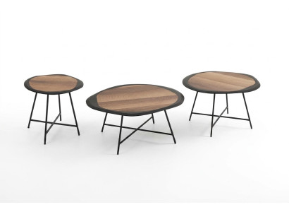 Coffee tables side tables round tables black Italian style