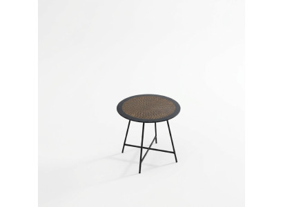 Coffee table in contemporary style with natural wood effect tabletop