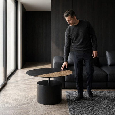 Living room table, table, side table, coffee table, coffee table, designer.