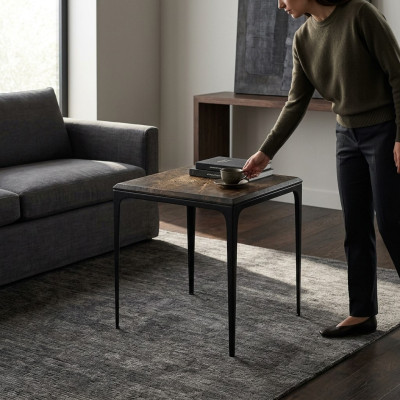 Coffee table side table designer table living room table wood